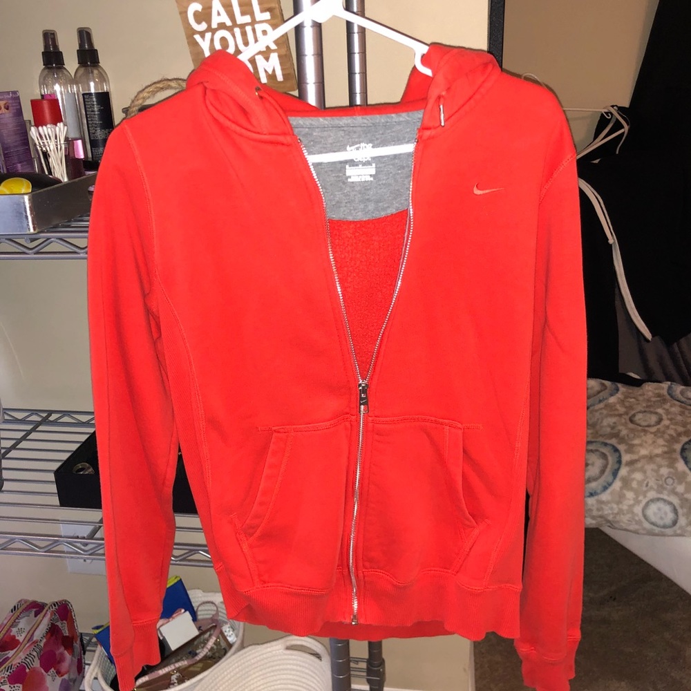 Nike hoodie.